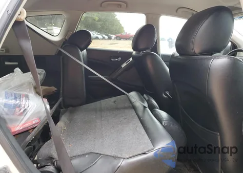 2009 Nissan Murano S z USA, uszkodzony, nr VIN JN8AZ18U99W014887